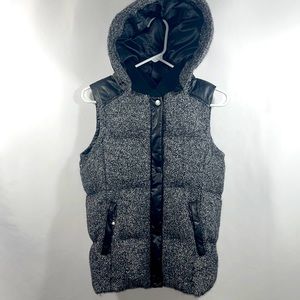 Nimble Quilted Wool Blend Vest Size 8